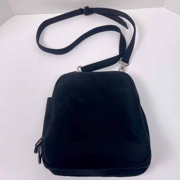 Harry and David's Northwest Express Black Canvas Cross Body Bag - Picture 3 of 16